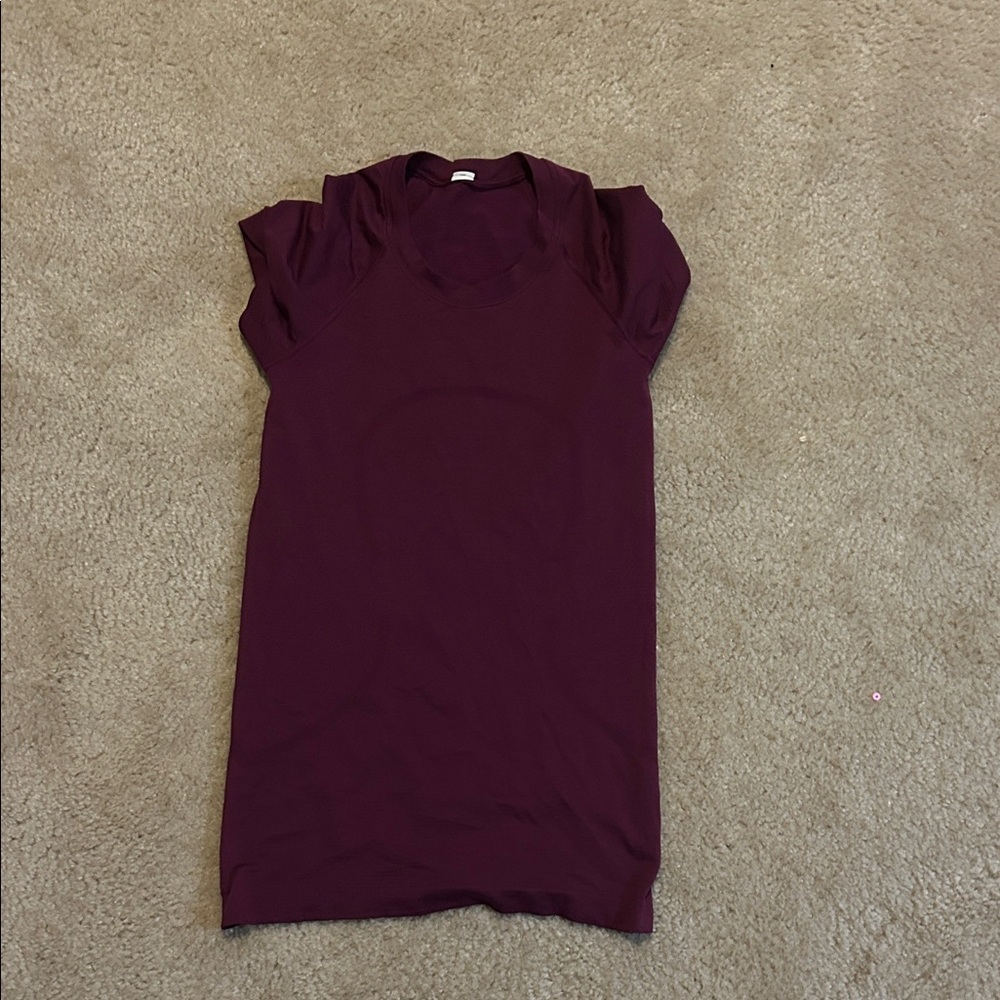 lululemon athletica Short Sleeve Tee - Burgundy